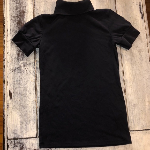 VS Tee Shop Tops - VS Tee Shop - short sleeve fitted turtle neck shirt - small NWOT